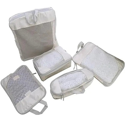 5Pcs Compression Packing Cubes Set For Suitcase