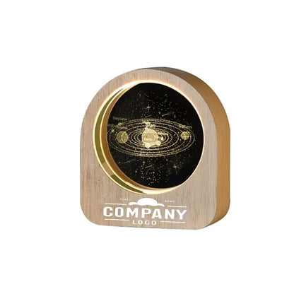 Led Wooden Base Night Light