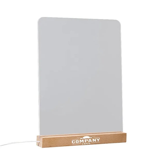 Acrylic Dry Erase Board With Light