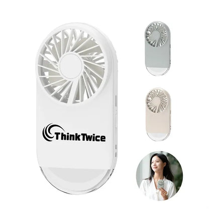 Portable USB Mini Fan with Night Light