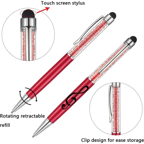 Crystal Ball Ponit Pen
