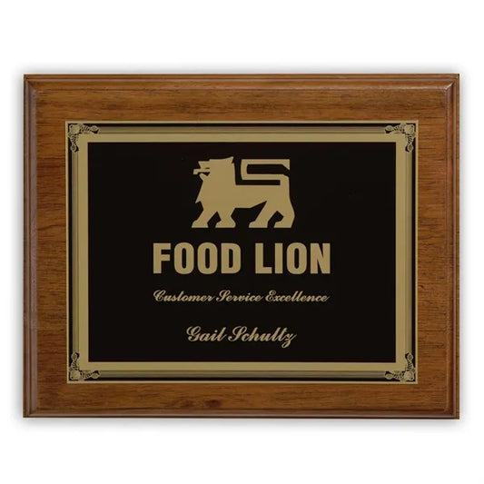 Ashford Medium Plaque Award