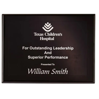 Onyx Medium Plaque Award