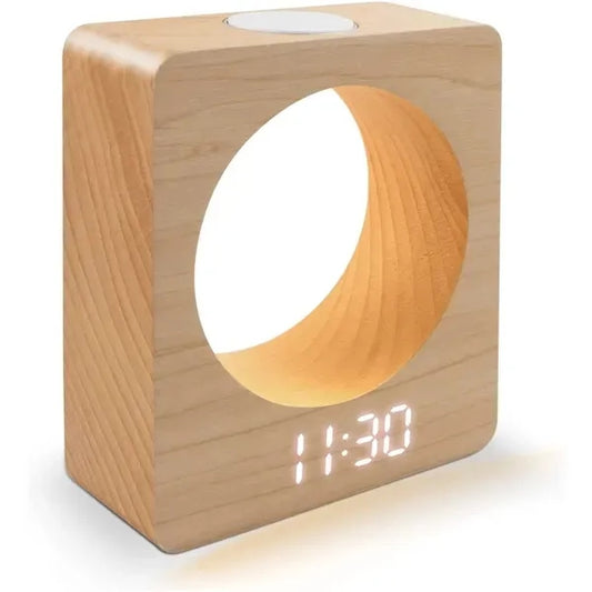 Digital Alarm Clock with Night Light