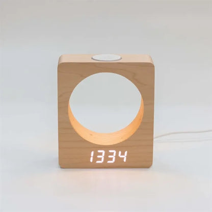 Digital Alarm Clock with Night Light