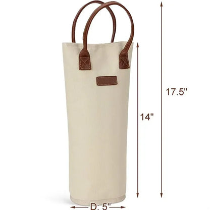 Single Wine Tote Bag