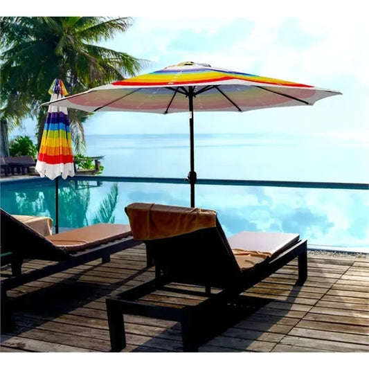 Custom Market Umbrella 8.58Ft Diameter