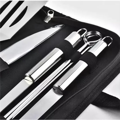 9 PCS BBQ Grill Accessories