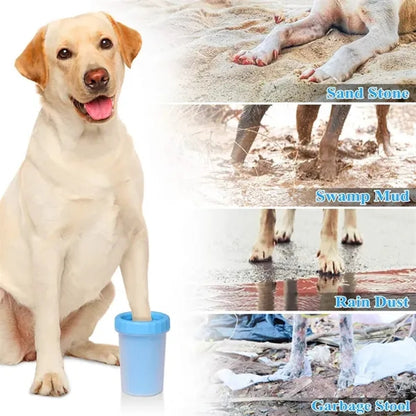 Dog Muddy Paw Cleaner Cup
