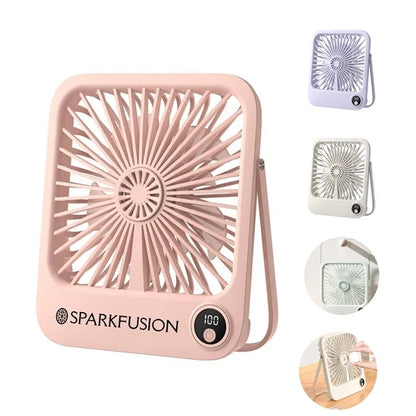Portable Aromatherapy Folding USB Fan
