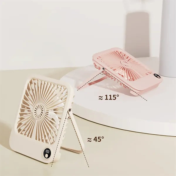 Portable Aromatherapy Folding USB Fan