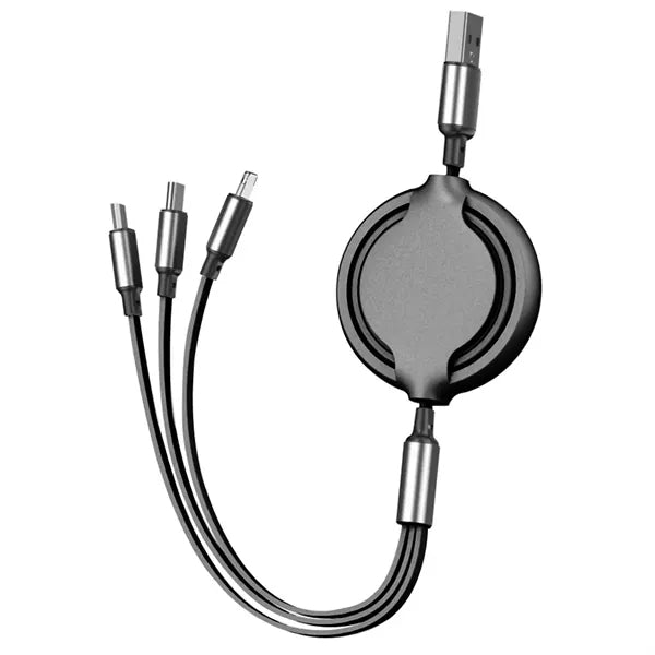 3 in 1 Retractable Charging Cable