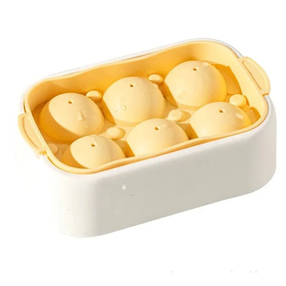 6-Grid Ice Maker with Lid