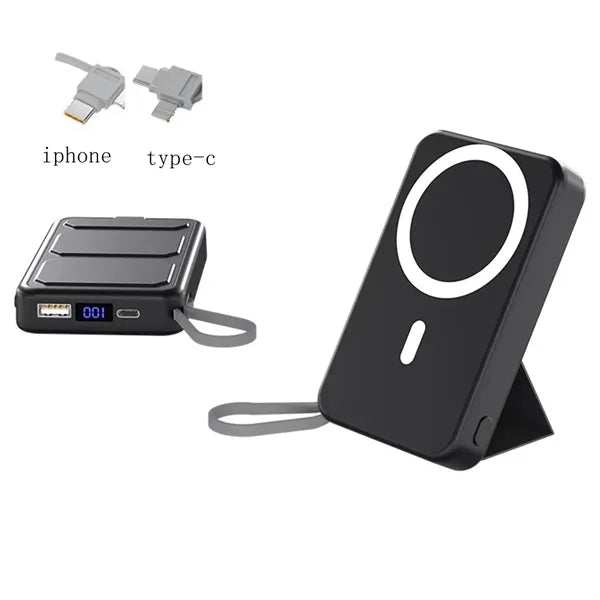 Wireless Portable Charger Mag-Safe Power Bank 10000mAh