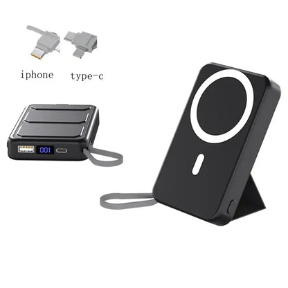 Wireless Portable Charger Mag-Safe Power Bank 10000mAh