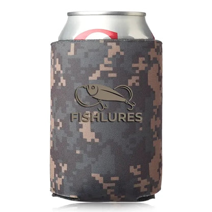 Digital Pattern Foam Can Coolers