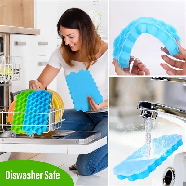 Ice Cube Trays for Freezer with Lid