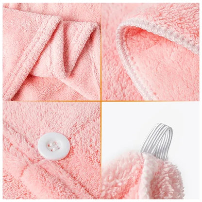 Microfiber Hair Towel Wrap for Women