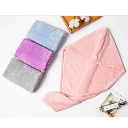 Microfiber Hair Towel Wrap for Women
