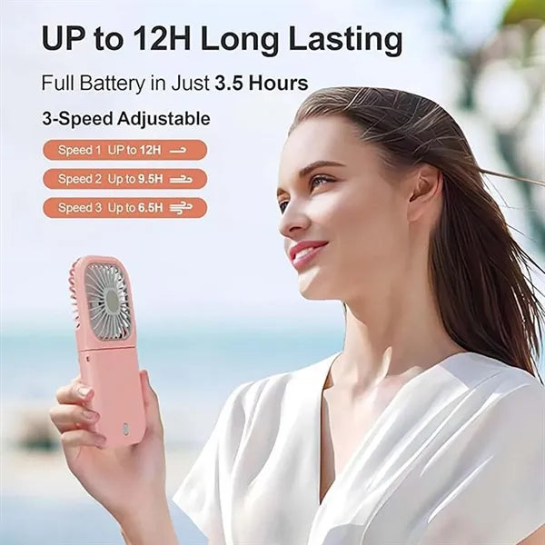 Multifunctional USB Portable Necklace Fan