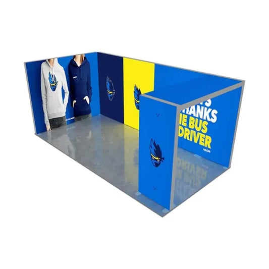 20ft Backlit Trade Show Display - Design 1