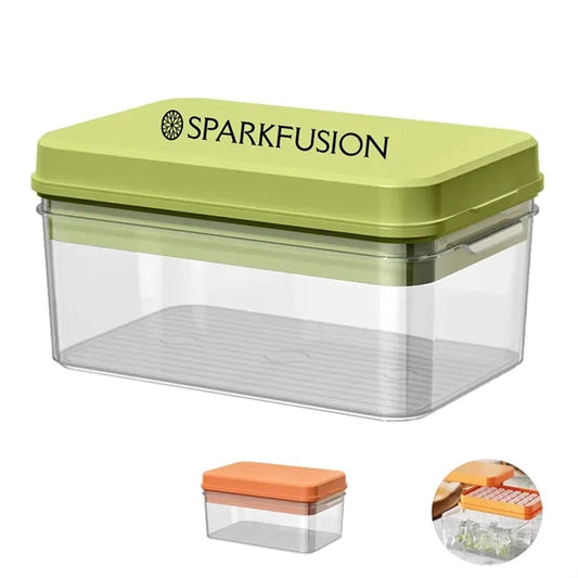 32-Cube Ice Tray with Snap Lid