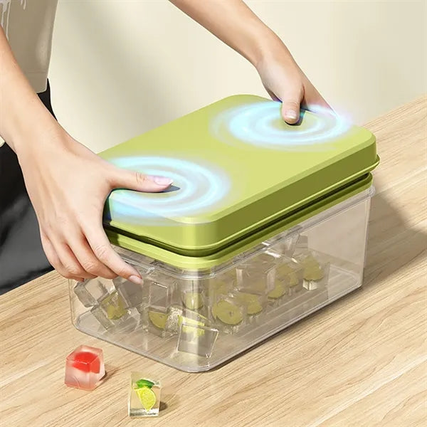 32-Cube Ice Tray with Snap Lid