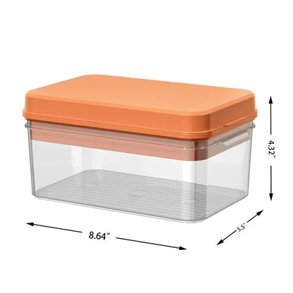 32-Cube Ice Tray with Snap Lid