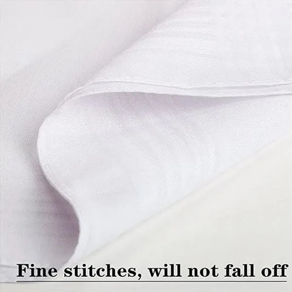 100% Soft Cotton Large Classic Handkerchiefs