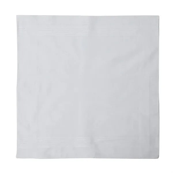 100% Soft Cotton Large Classic Handkerchiefs