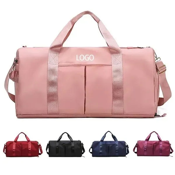 Sport Duffel Bag with Shoes Compartment