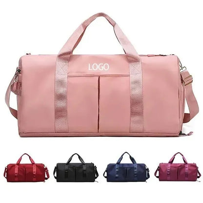 Sport Duffel Bag with Shoes Compartment