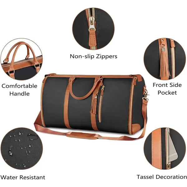 Large Convertible Garment Duffel Bags for Travel