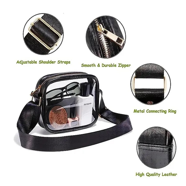 Clear Crossbody Bag Stadium Approved