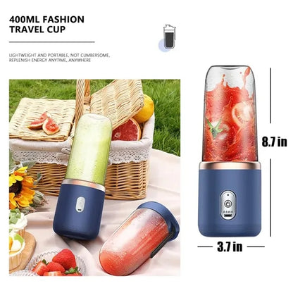 Portable 6 Blade Cup Juicer Blender Machine