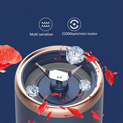Portable 6 Blade Cup Juicer Blender Machine