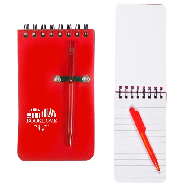 Jotter and pen