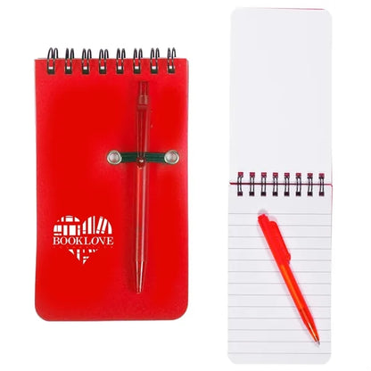 Jotter and pen