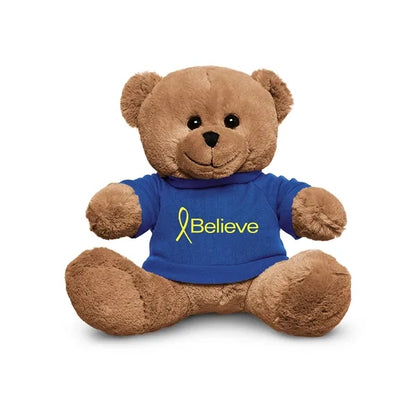 8.5" Plush Bear With T-Shirt