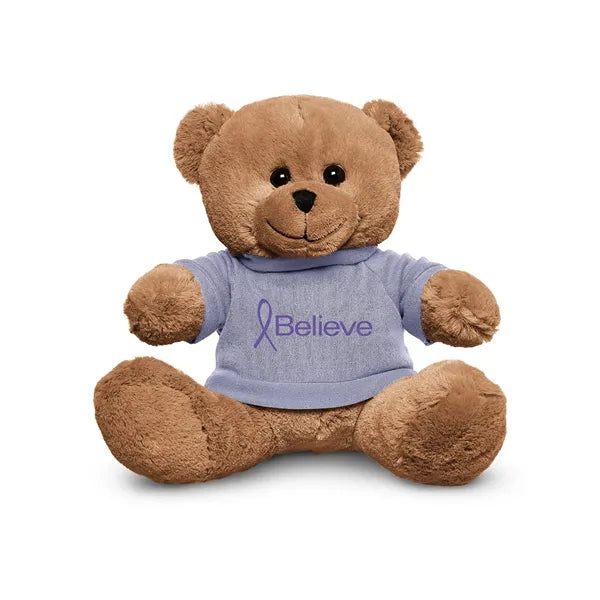 8.5" Plush Bear With T-Shirt