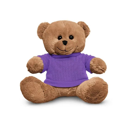 8.5" Plush Bear With T-Shirt