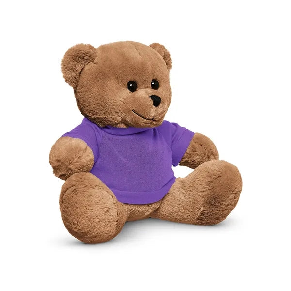 8.5" Plush Bear With T-Shirt