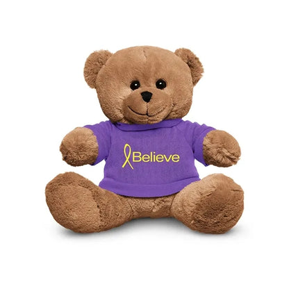 8.5" Plush Bear With T-Shirt