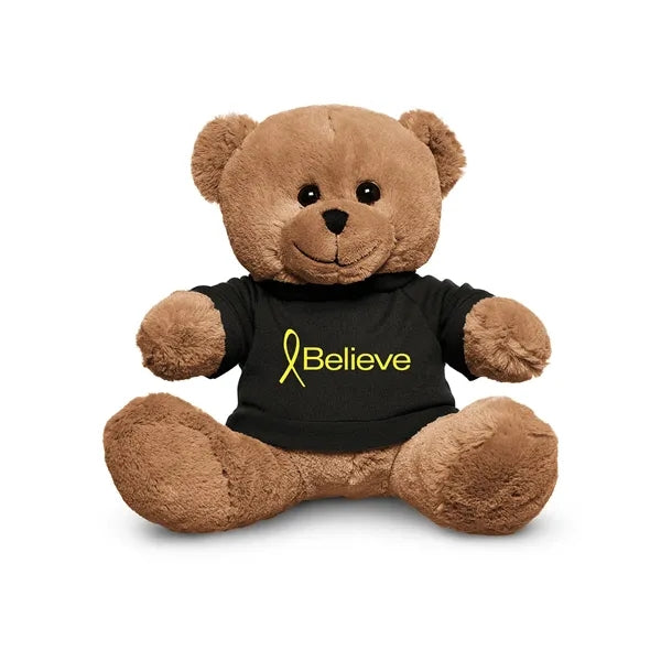 8.5" Plush Bear With T-Shirt