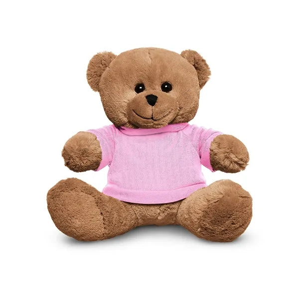 8.5" Plush Bear With T-Shirt