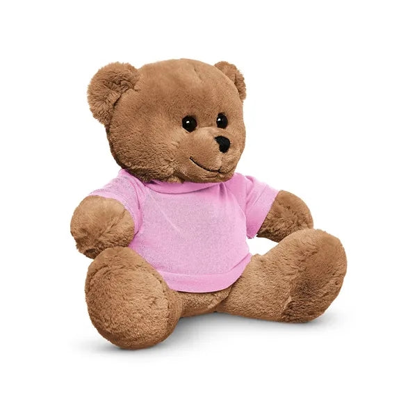8.5" Plush Bear With T-Shirt