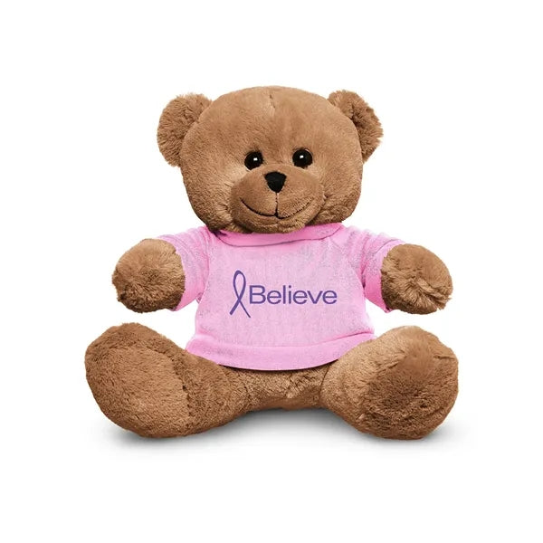 8.5" Plush Bear With T-Shirt