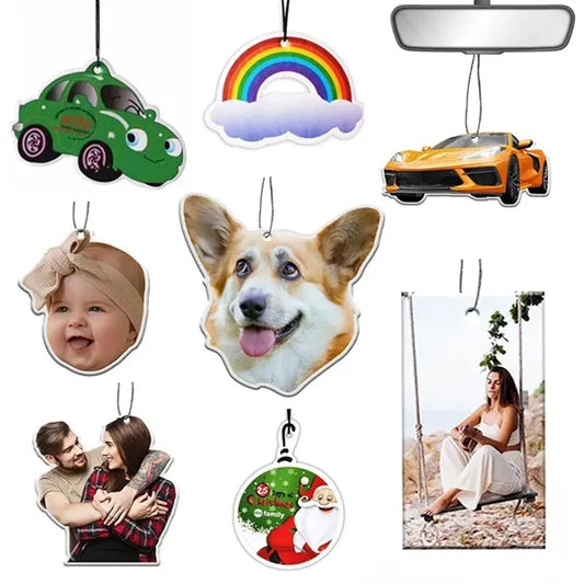 Custom Shape Perfume Car Air Freshener