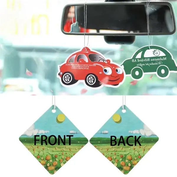 Custom Shape Perfume Car Air Freshener