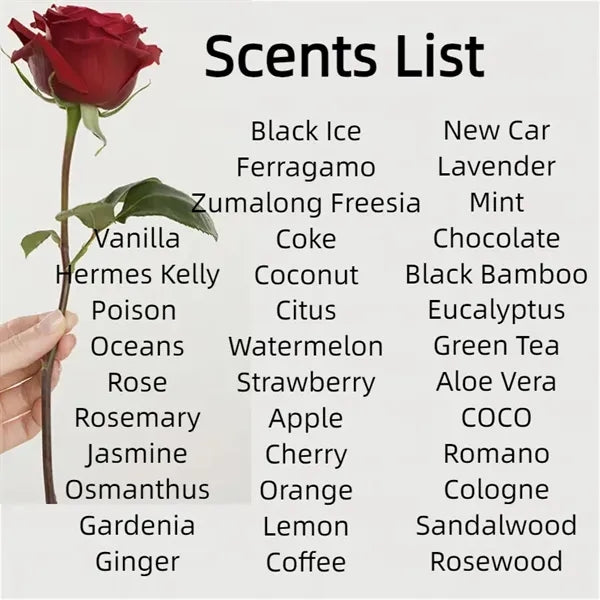 Custom Shape Perfume Car Air Freshener